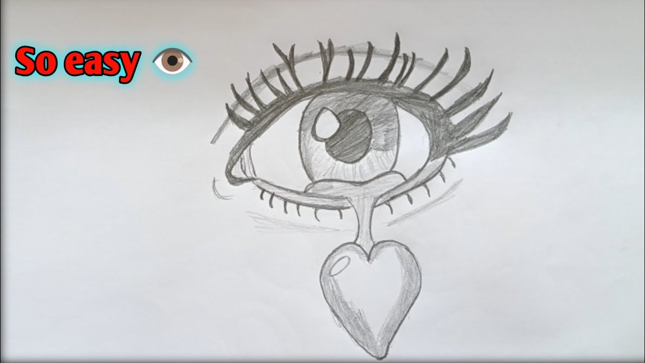 Very Easy Pencil Drawing | Beginner Art|Simple & eye Love Drawing#drawing #drawingideas #art