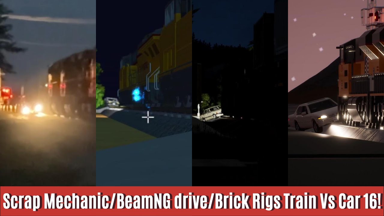 Scrap Mechanic BeamNG drive Brick Rigs TVC 15!
