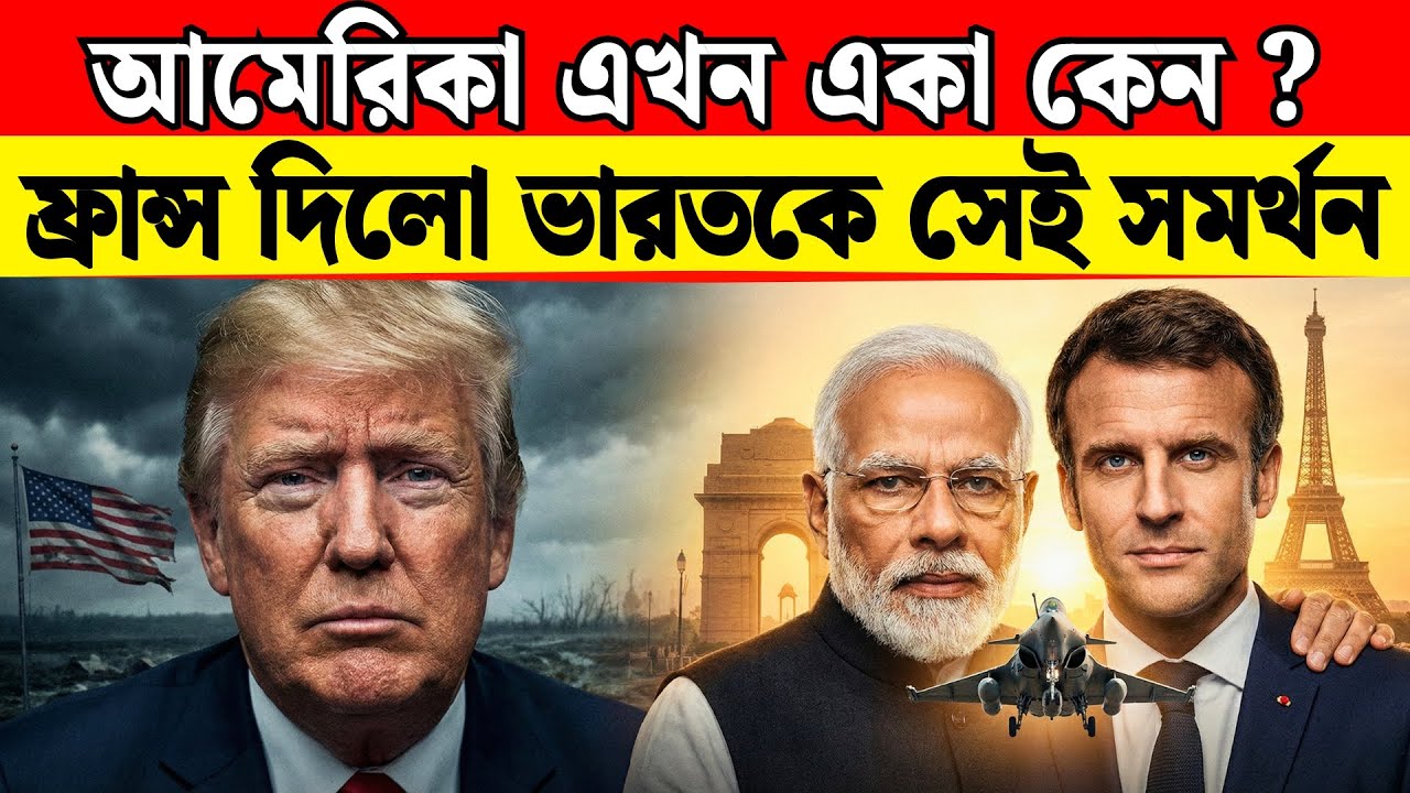 ভয়ানক ফাঁস! | আমেরিকার ঘুম কেড়ে নিল ভারতের Masterstroke | প্যারিস থেকে Macron-এর সোজাসাপটা জবাব