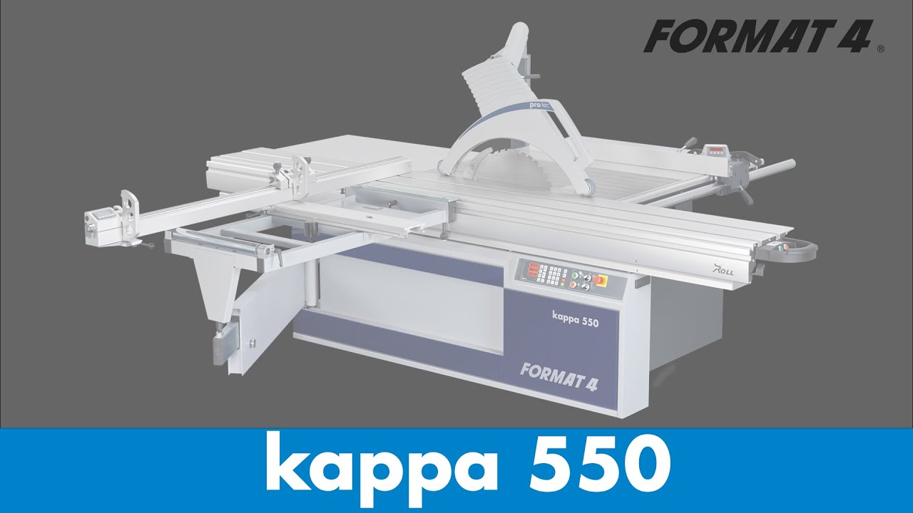 Pilarka formatowa kappa 550 od Format4® Mocna. Inteligentna. Bezpieczna. | Felder Group
