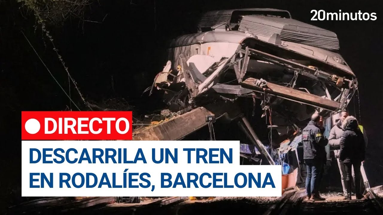 DIRECTO Descarrilamiento de tren en Rodalies (Barcelona)