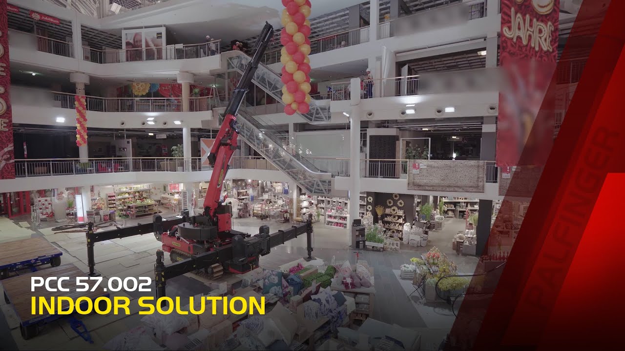 PALFINGER Crawler Crane - PCC 57.002 Indoor Application