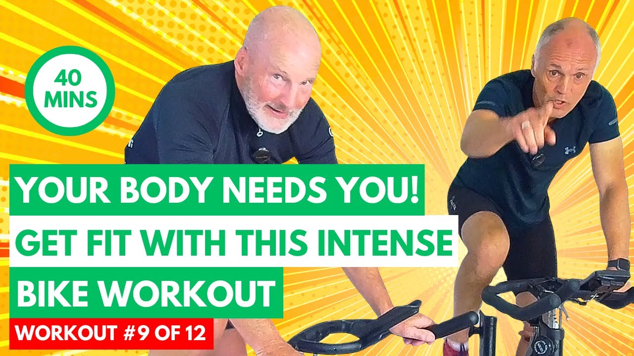 Get Fit, Get Strong & Burn Fat With This 40 Min Indoor Bike Workout