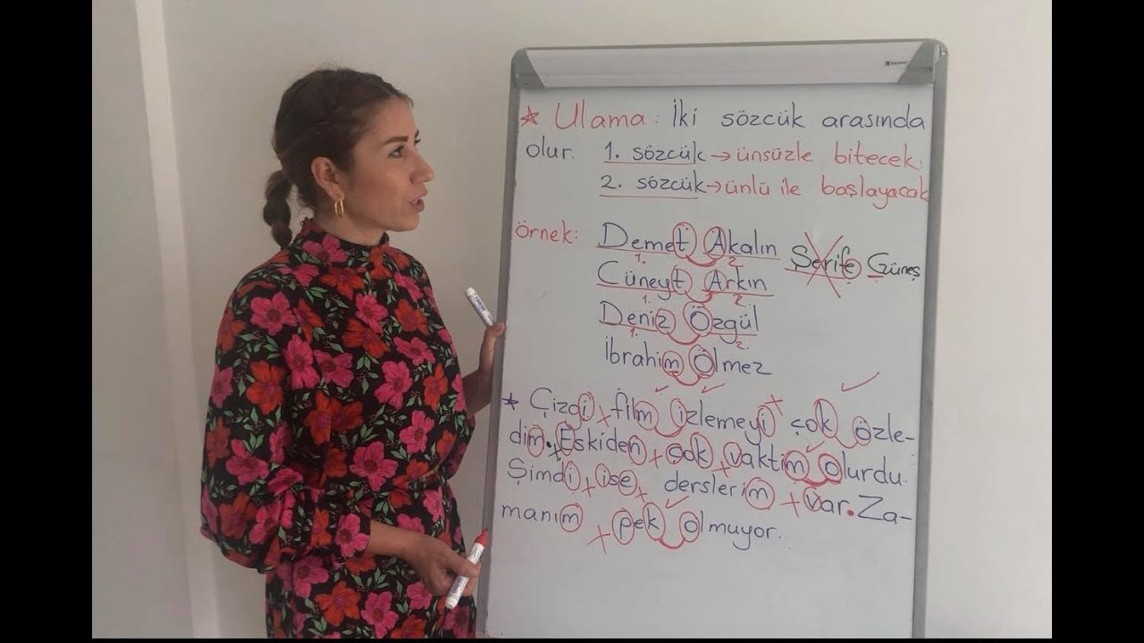 ULAMA-ÜNSÜZ DÜŞMESİ-KAYNAŞTIRMA HARFLERİ /4. VE 5. SINIF