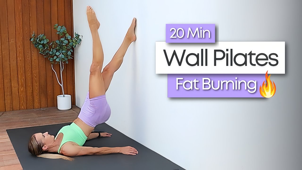 20 MIN AT HOME WALL PILATES WORKOUT FOR WEIGHT LOSS