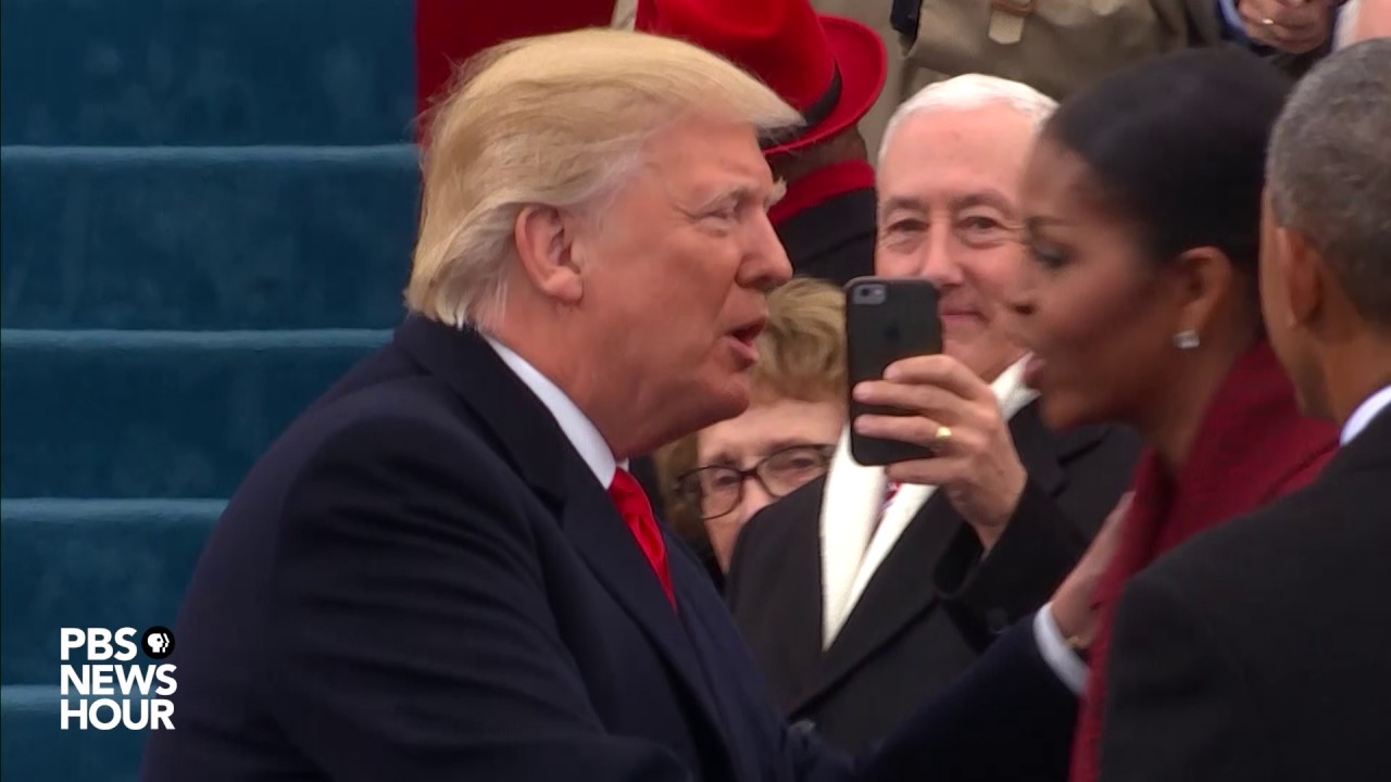 Donald Trump enters Inauguration Day 2017