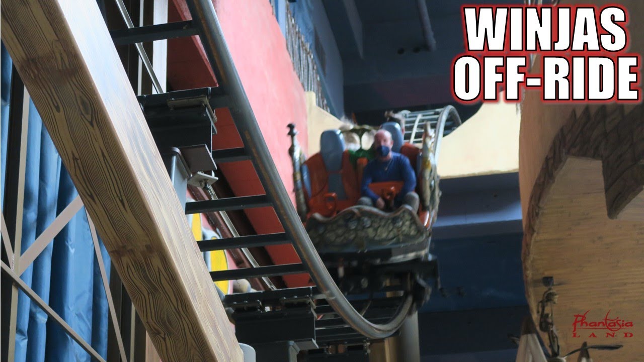 Winjas Off-Ride Footage, Phantasialand Maurer Spinning Coasters | Non-Copyright