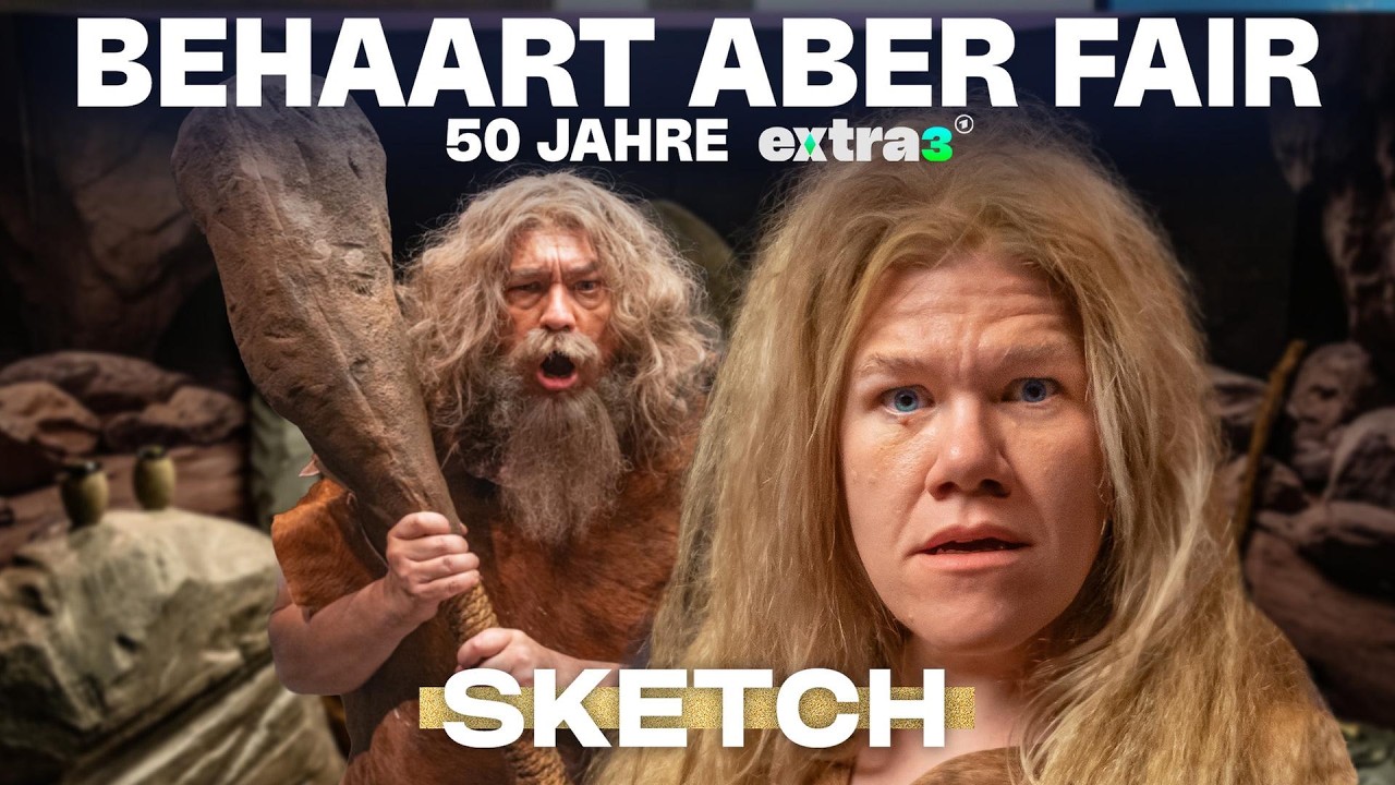 Behaart, aber fair: Die Steinzeittalkshow | extra 3