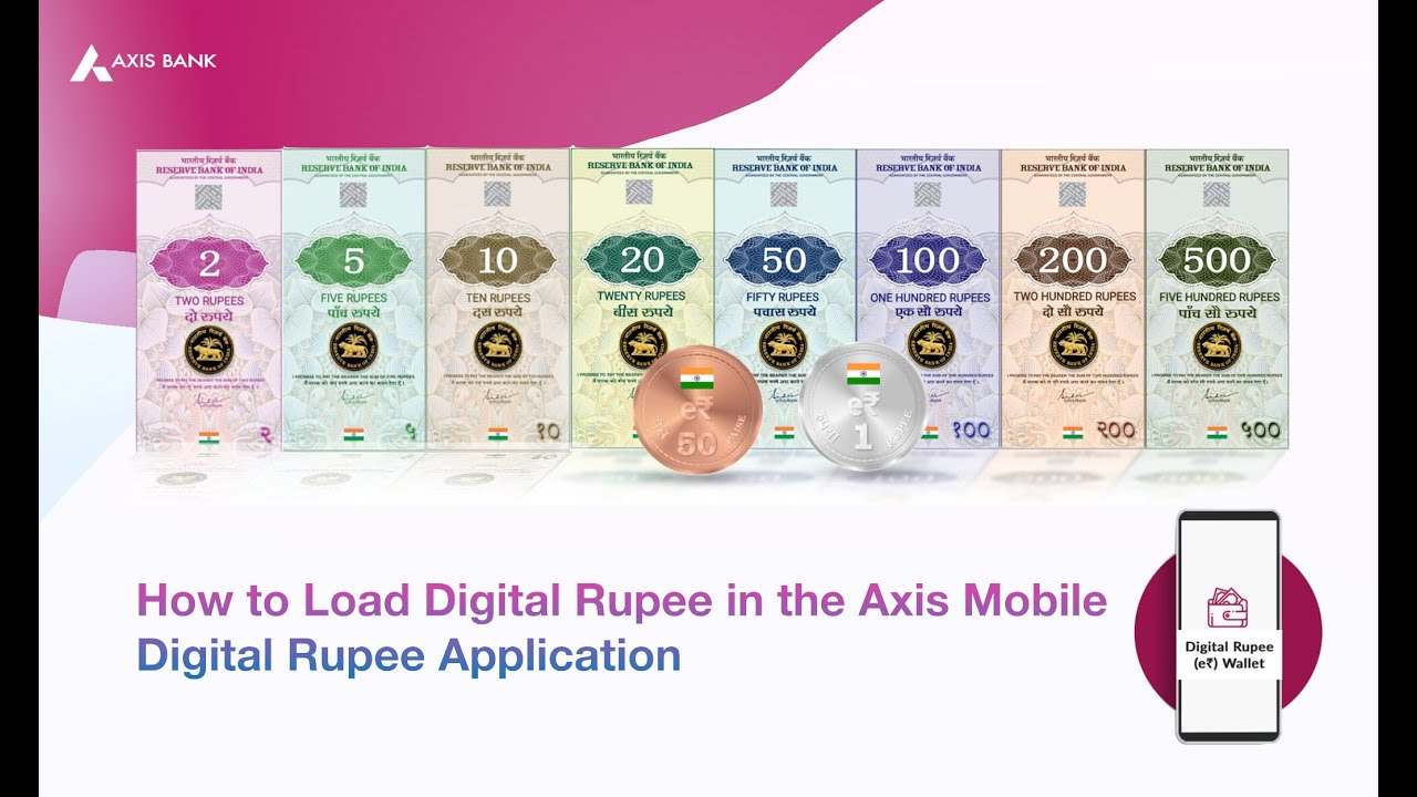How to Load Digital Rupee in Axis Mobile Digital Rupee App | Step-by-Step Guide