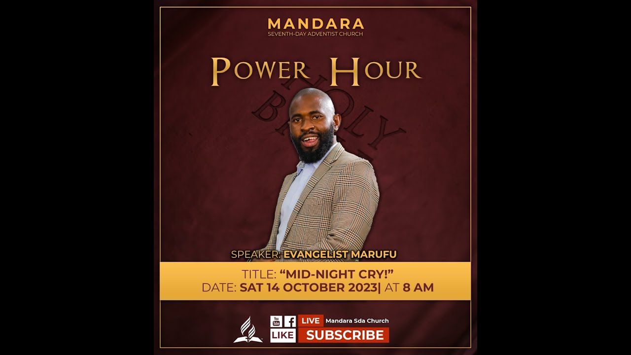 Evangelist S. Marufu || Title: The Midnight Cry || Date: 14 October 2023 ||