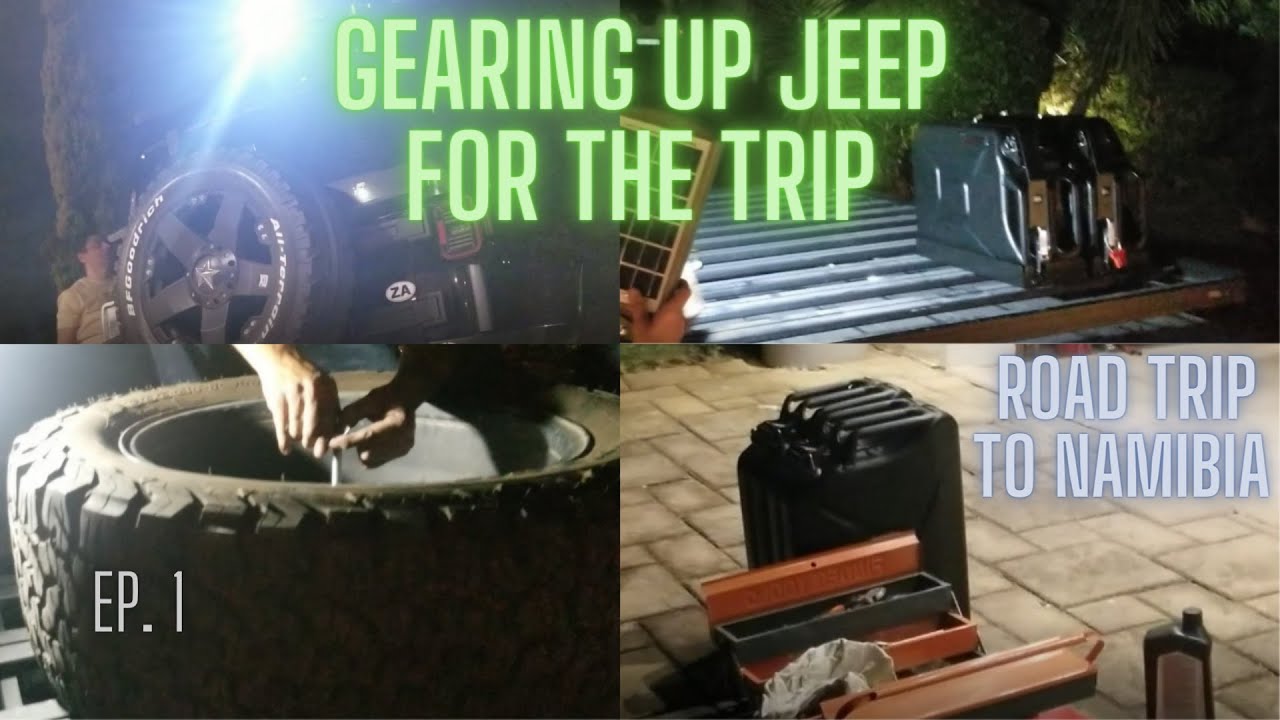 My Road Trip to Namibia | How to Prepare Jeep Wrangler for Long Travel | Random Explorer | Ep.1