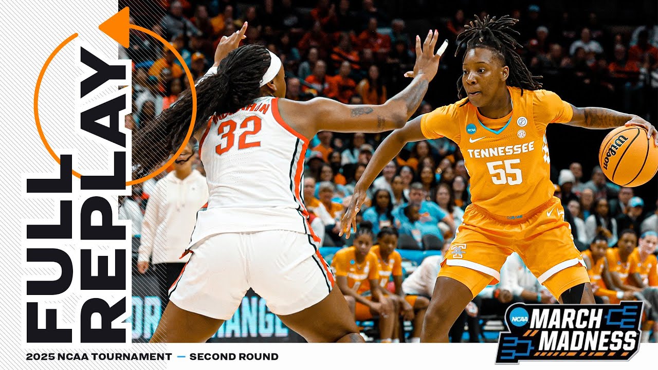 Tennessee vs. Ohio State - 2025 NCAA women’s second round | FULL REPLAY