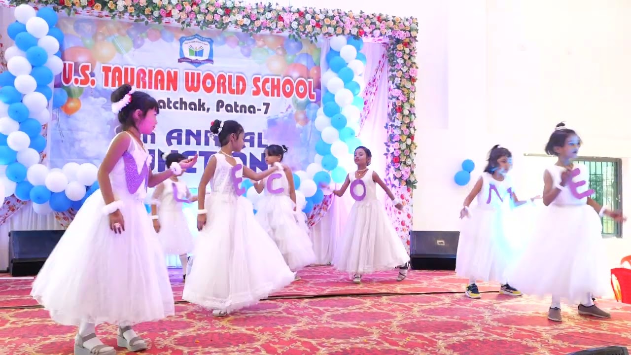 Embracing Unity Through Movement: Welcome Dance at U.S. Taurian World School's 9th Annual Function