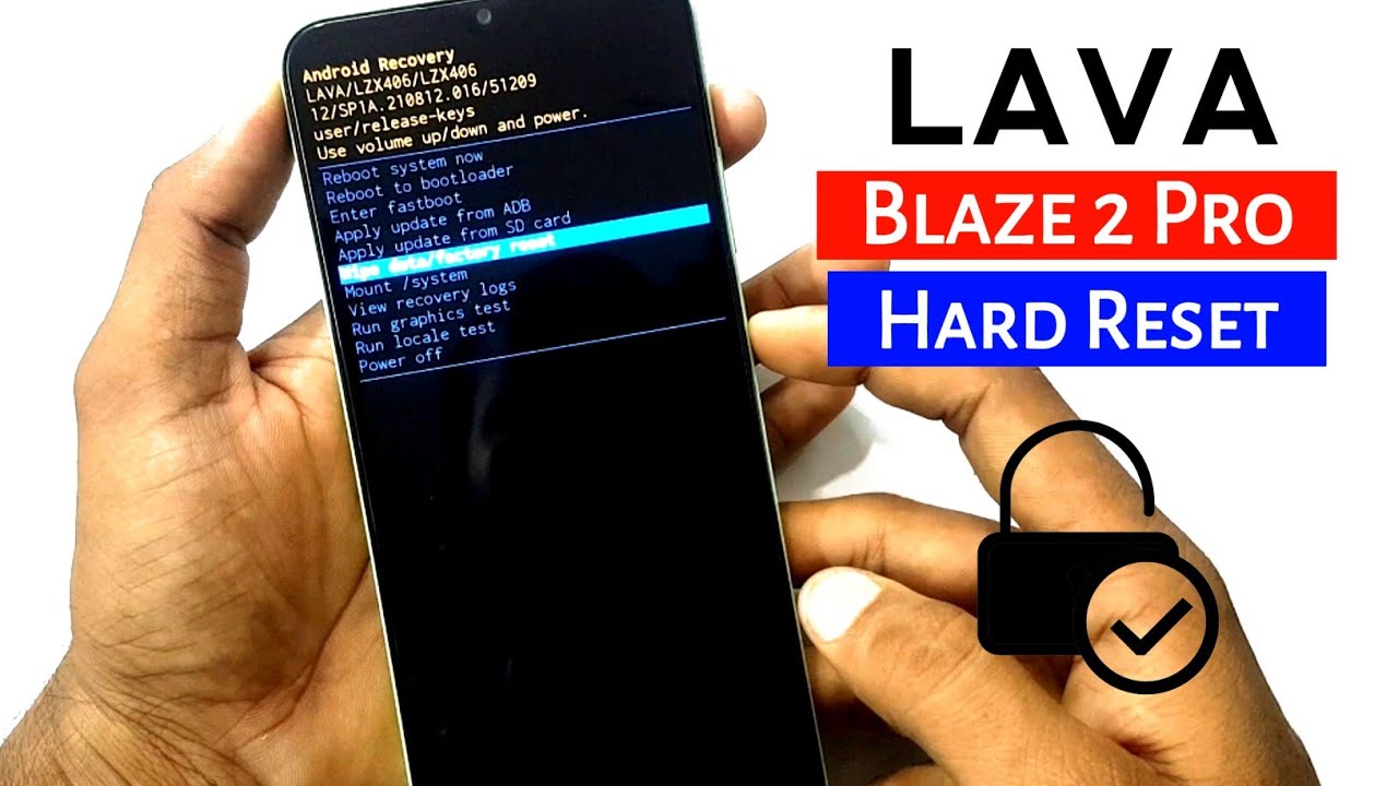 Lava Blaze 2 Pro (LZX406) Hard Reset | Forgetting Pattern, Password, Screen Unlock.