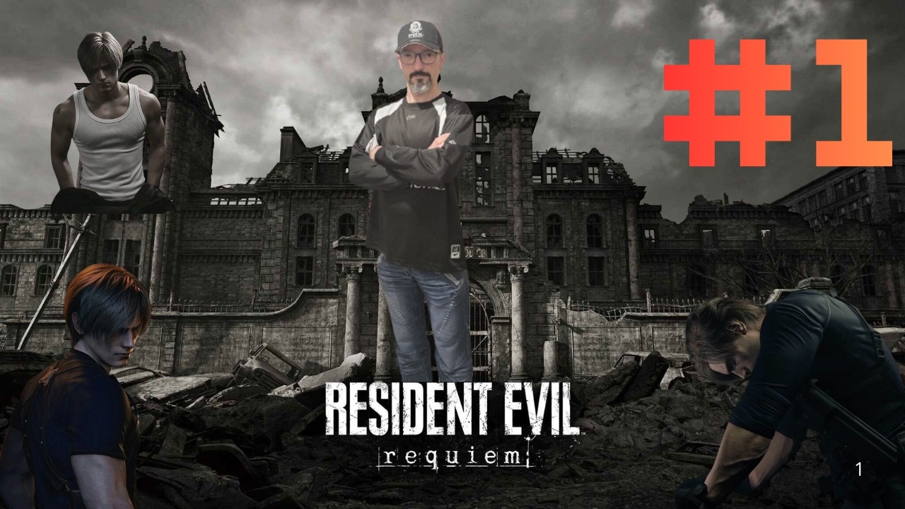 Resident Evil Requiem -PS5 PRO-  Vaya Comienzo con GRACE y LEON.