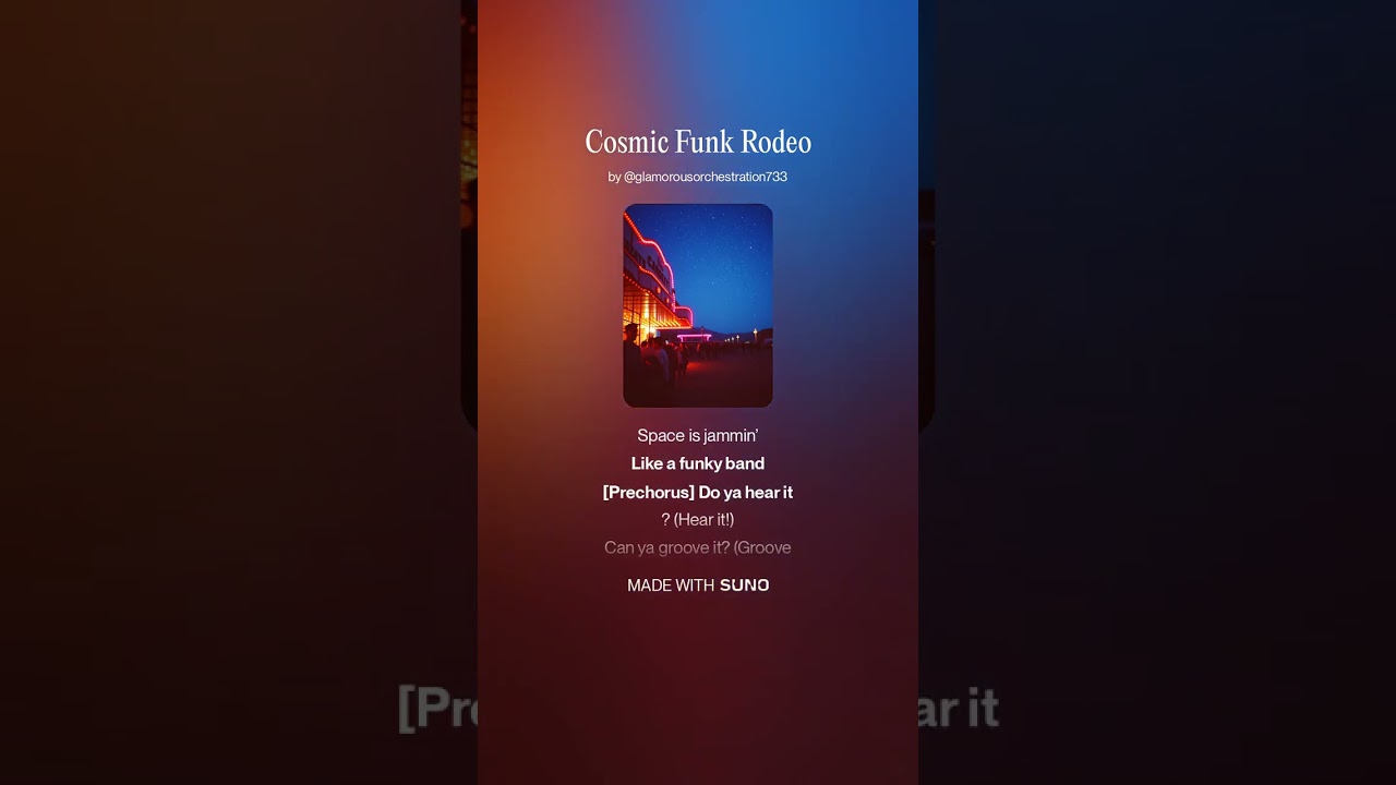 Cosmic Funk Rodeo