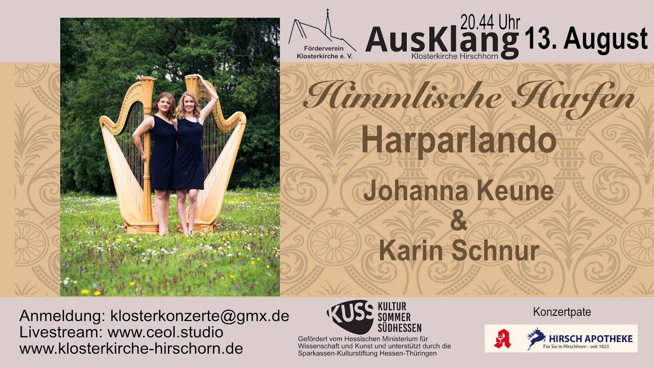 AusKlang Konzert - Himmlische Harfen