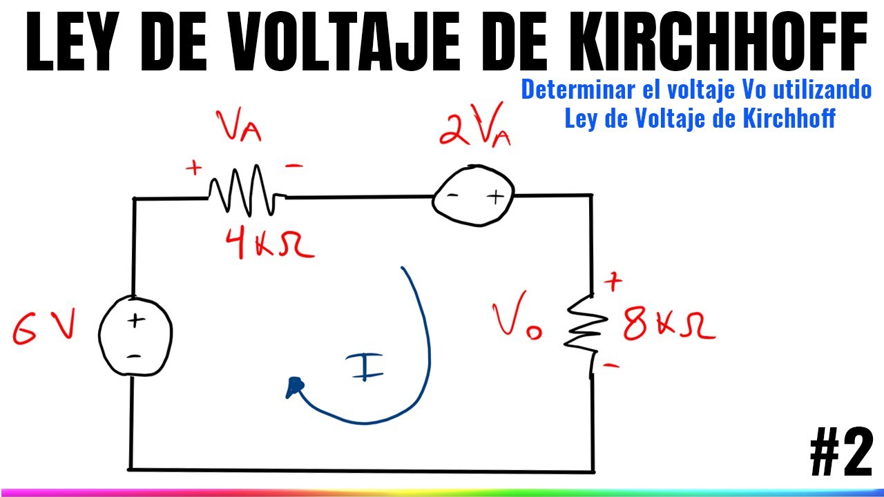Ley de Voltaje de Kirchhoff | Ejercicio Resuelto #2 | Circuitos Eléctricos
