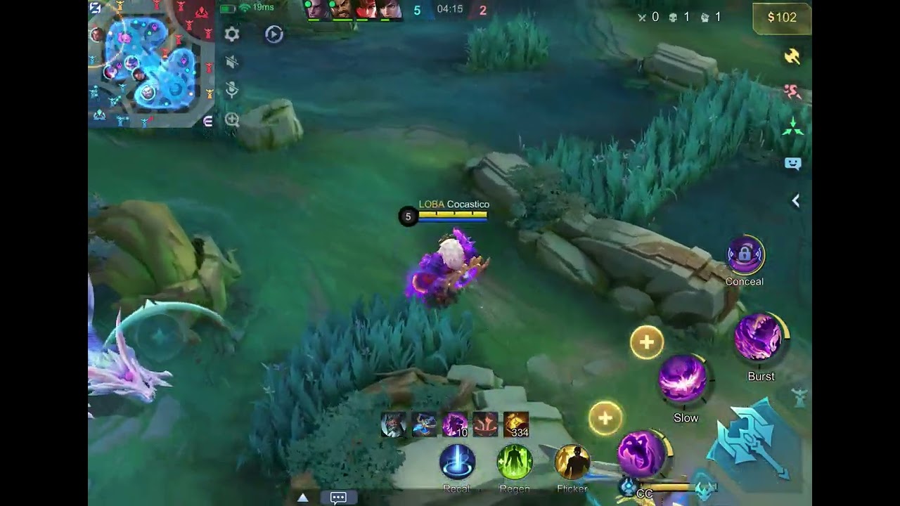 Gameplay  Franco MLBB after almost 2 years of inactivity