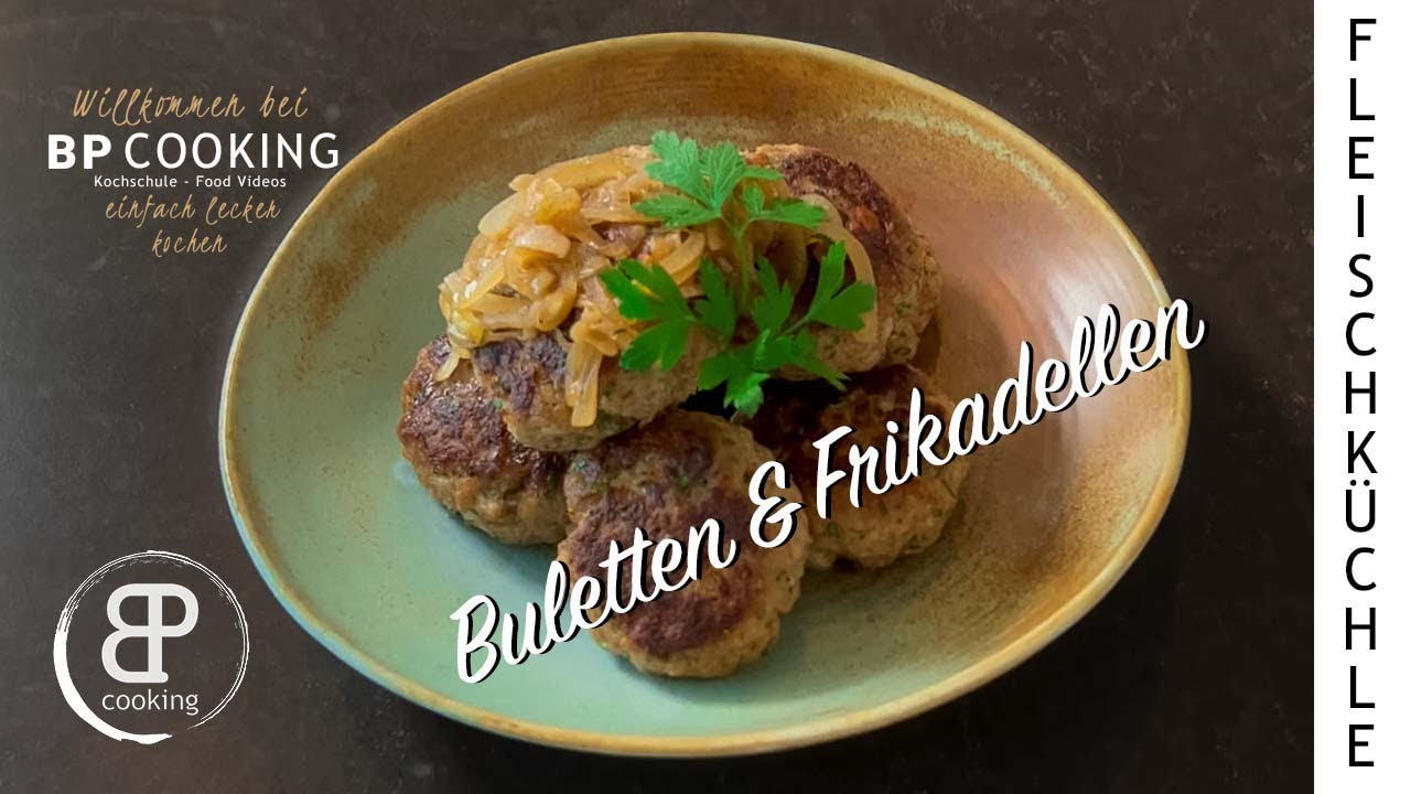 Fleischküchle - Buletten oder Frikadellen, ein Klassiker mit vielen Namen.