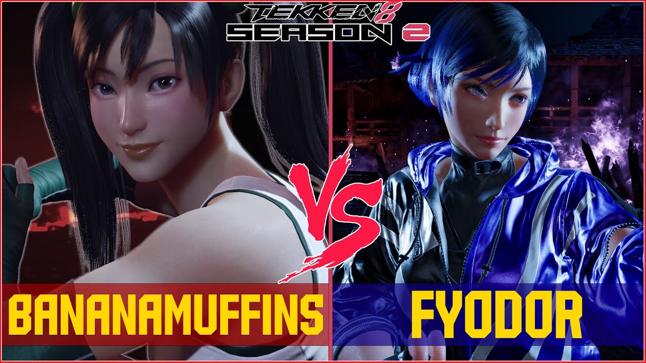 TEKKEN 8 SEASON 2 💥 CUDDLE CORE (XIAOYU) VS FYODOR (REINA) 💥 | TEKKEN 8 RANKED MATCHES
