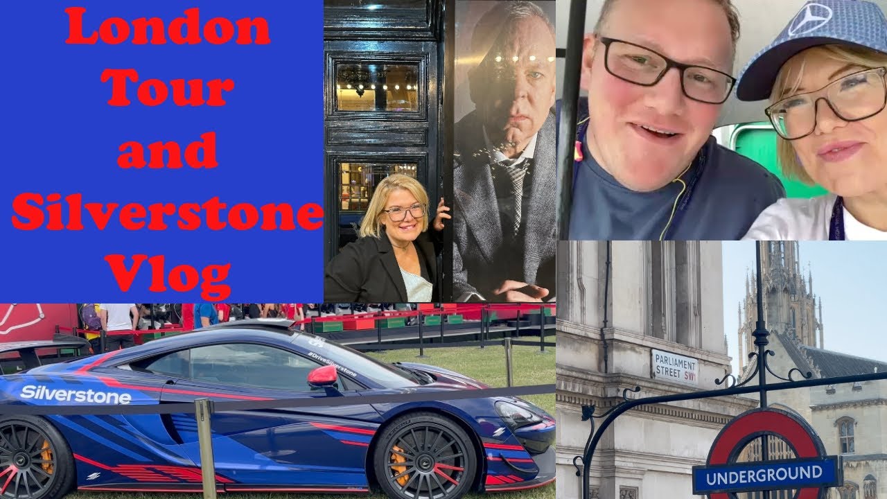 Tour of London and Silverstone racing green vlog