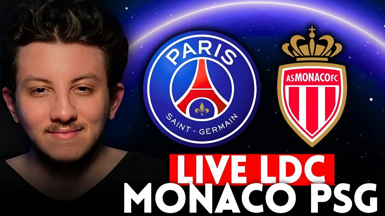 🚨PSG MONACO LIVE LIGUE DES CHAMPIONS ! (je stresse mdr)