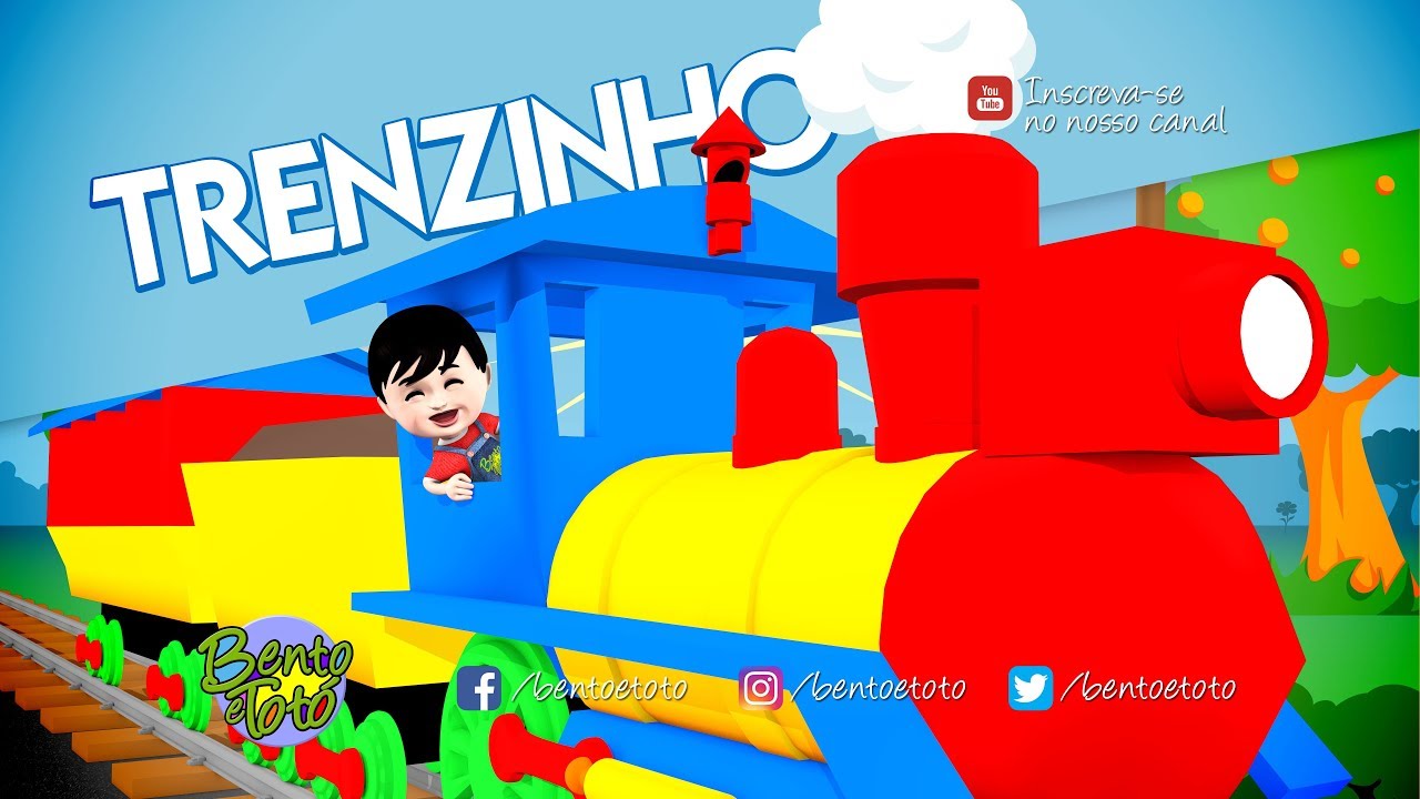 Bento e Tot&oacute; - Trenzinho (Desenho Infantil)