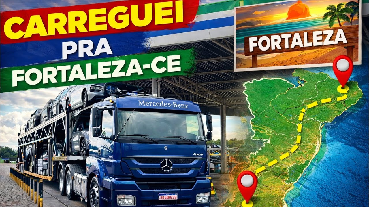 CARREGUEI PRA FORTALEZA- TIVE QUE FAZER UM HORÁRIO 🚀
