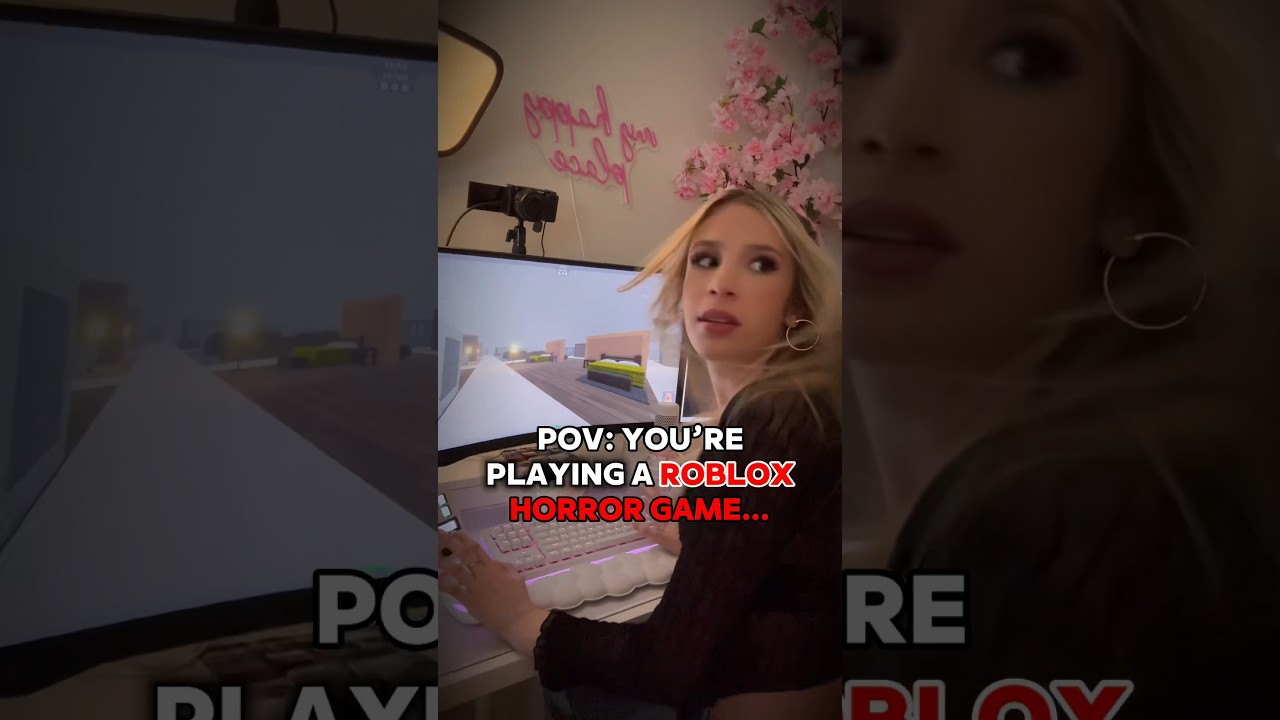 When Playing a ROBLOX HORROR GAME Becomes Too REAL&hellip;