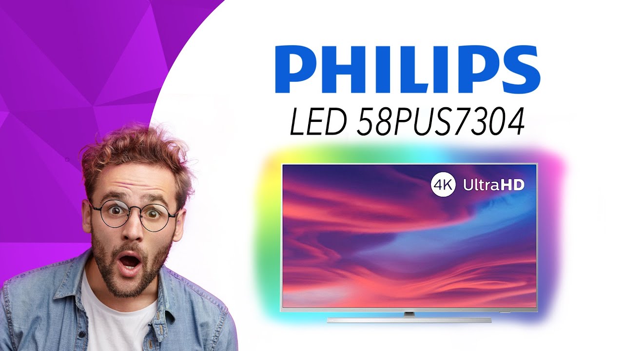TELEWIZOR PHILIPS LED 58PUS7304