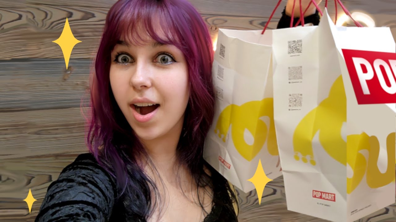 SHOPPING at POP MART + MORE & BLIND BOXES VLOG!!!