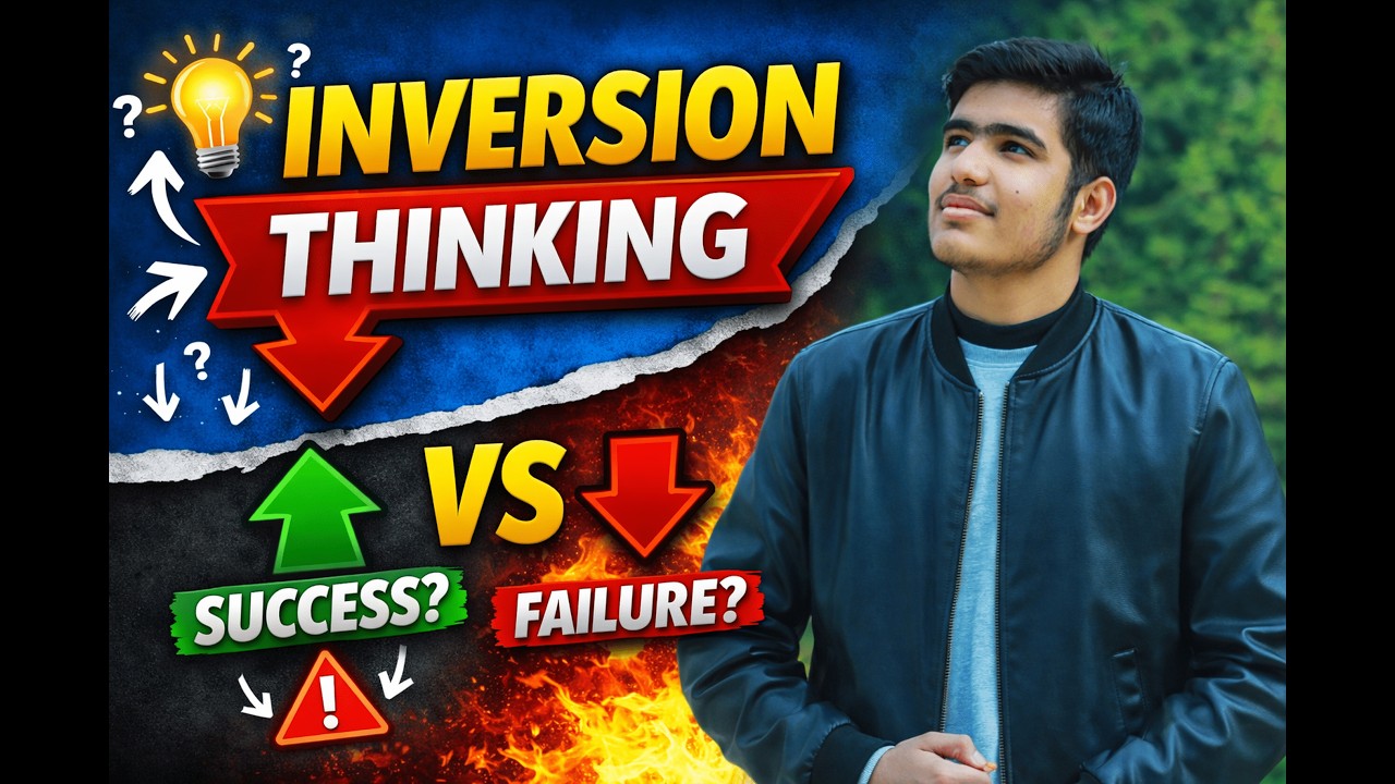 What is Inversion Thinking ? | Thinking Technique | Self Improvement Video