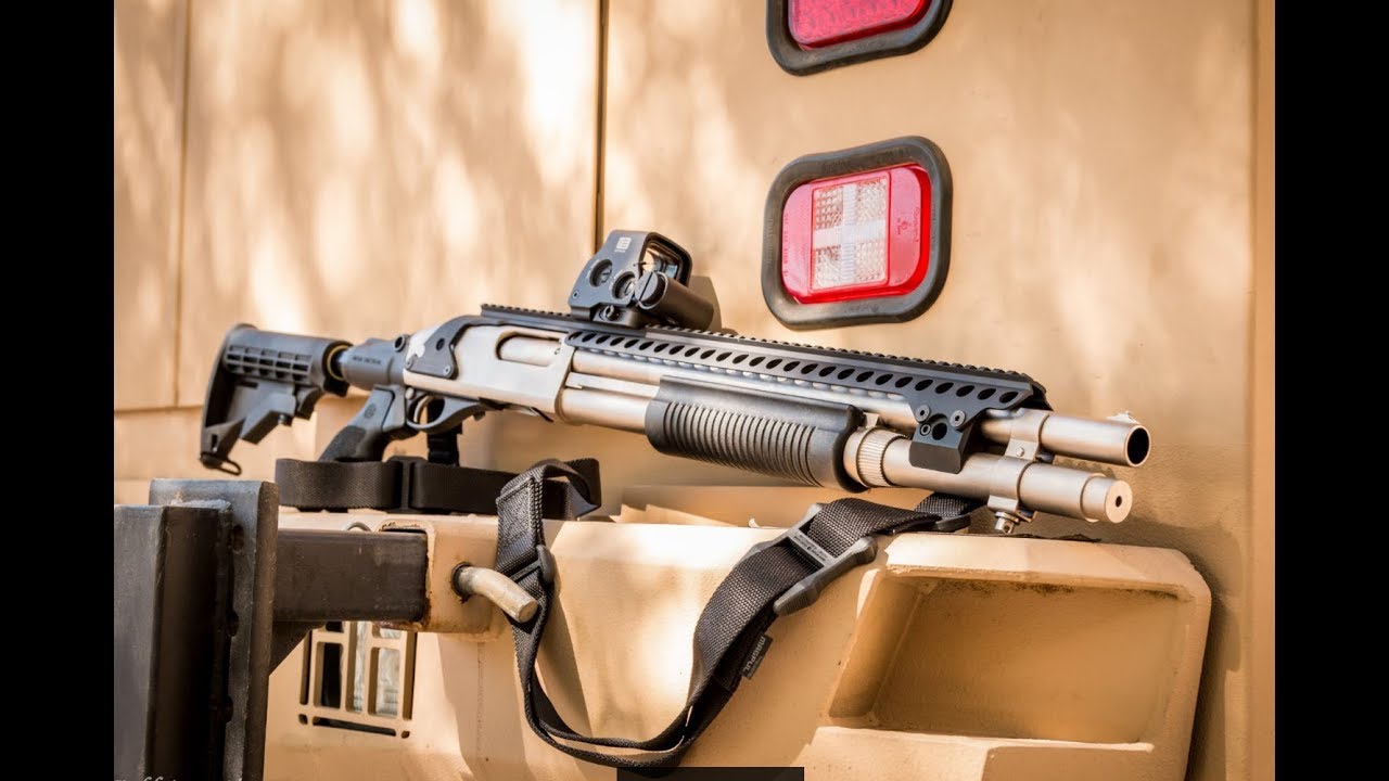 Tactical Remington 870 12-Gauge Shot Gun BUILD
