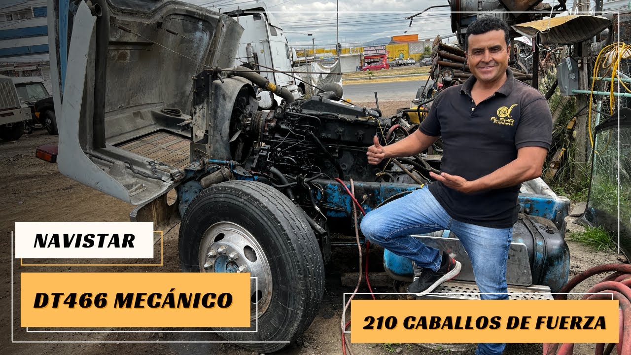 VIEJITO PERO BONITO: DT466 ROTATIVO 210HP