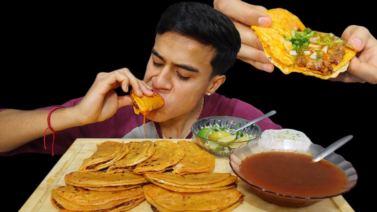 Barbacoa Tacos & Consomé MUKBANG (ASMR)