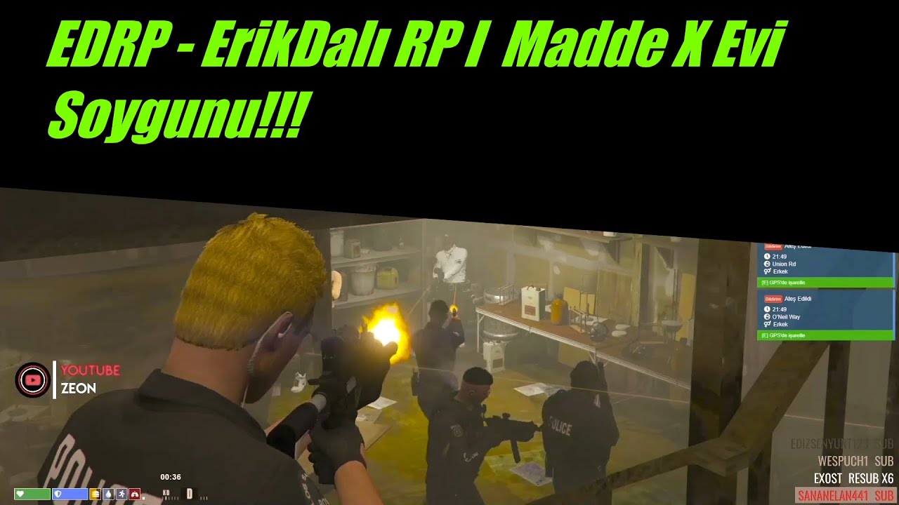 EDRP - ErikDalı RP l  Madde X Evi Soygunu ... Yargı Mod 10!!
