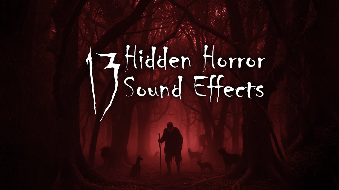 13 Hidden Horror Sound Effects | Rare and Free No Copyright SFX Collection