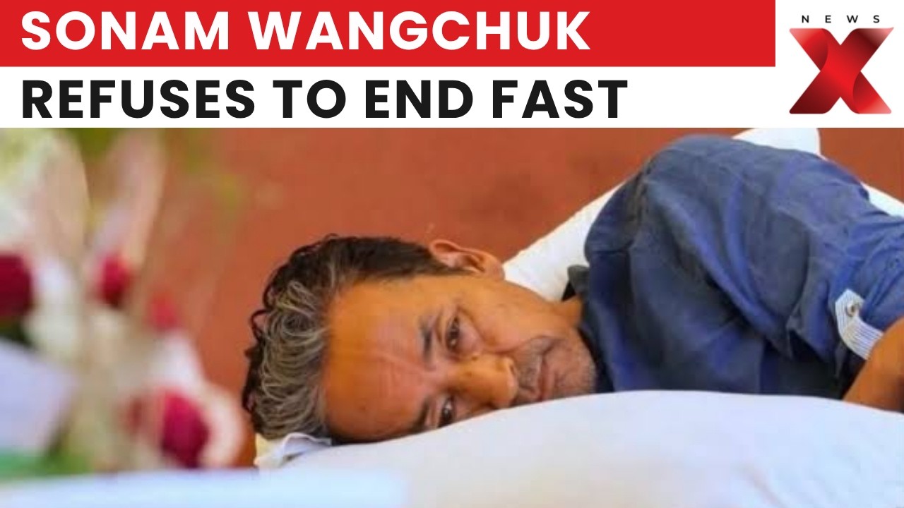 Sonam Wangchuk's Hunger Strike Enters Day 20; Doctors Issue Warning | Latest News | NewsX