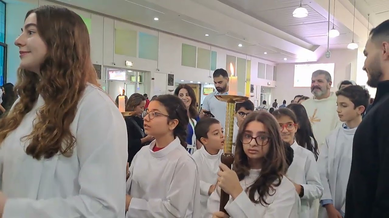 attending Arabic Mass  Saint Mary's Church Dubai #christmas  #youtube #ofwdubai
