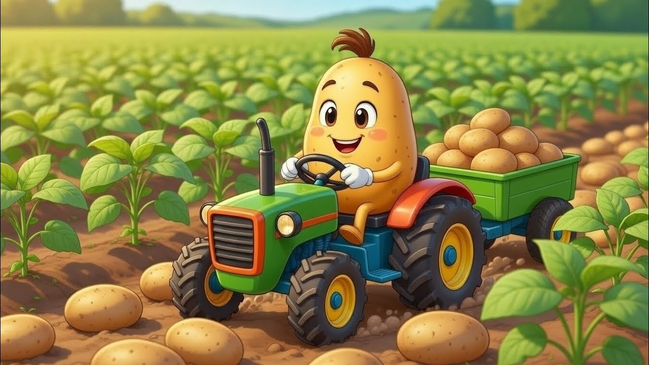 Kartoffel Kinderlied – Die rollende Kartoffel! | MiniMelodien