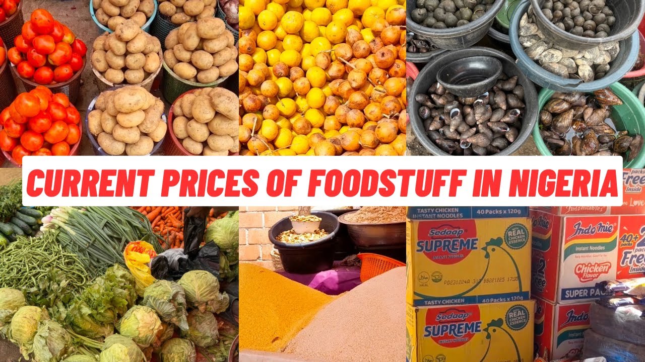 CURRENT PRICES OF FOODSTUFFS IN NIGERIA 2025| COST OF FOODSTUFFS IN DUSTE ABUJA MARKET.