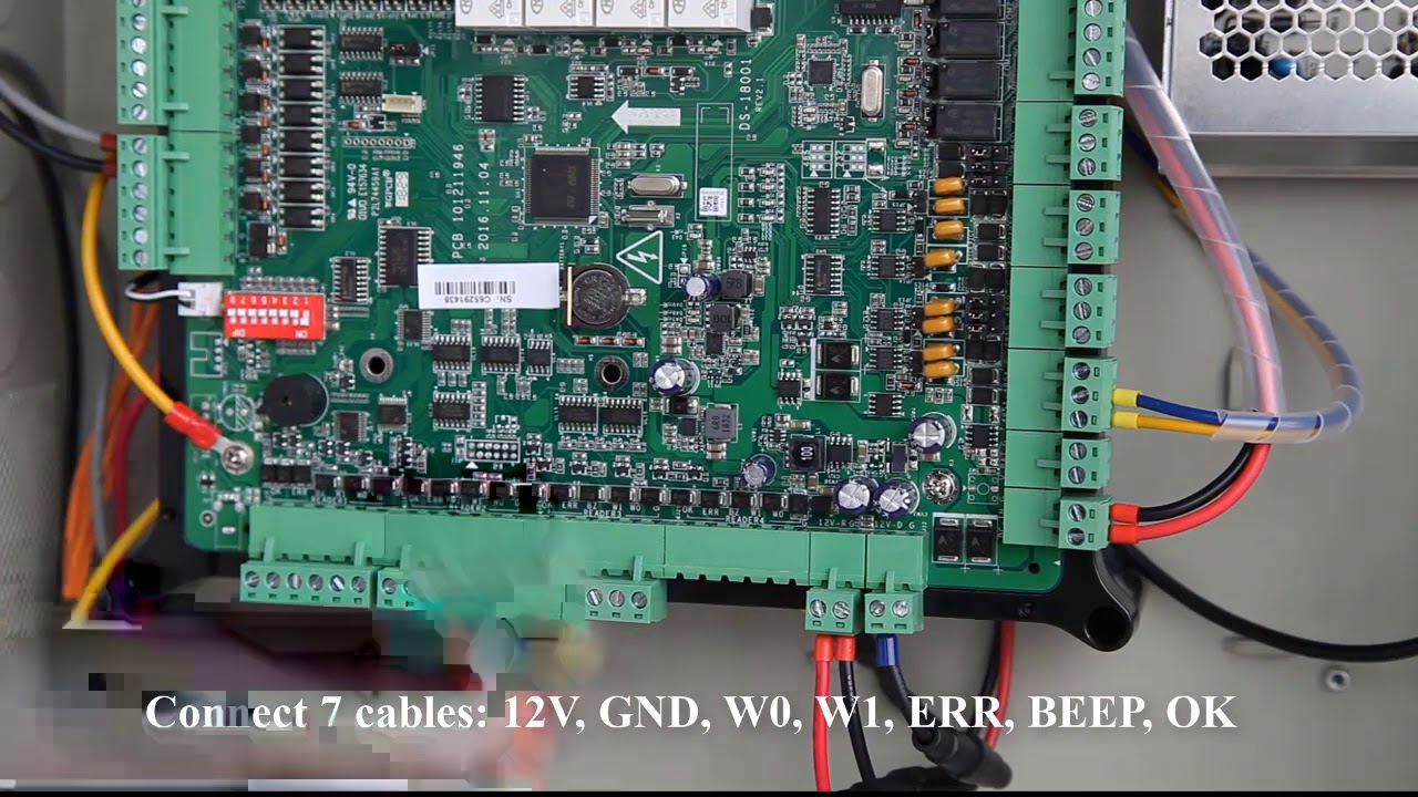 How to Connect Reader to DS K26 G Series Access Controller by Wiegand