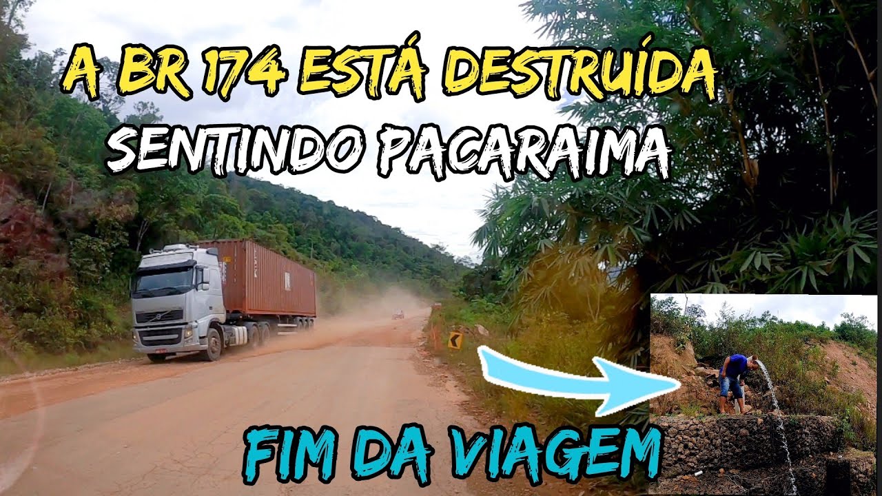 Venezuela: Essa estrada liga Brasil a Venezuela Ep.32 #br174