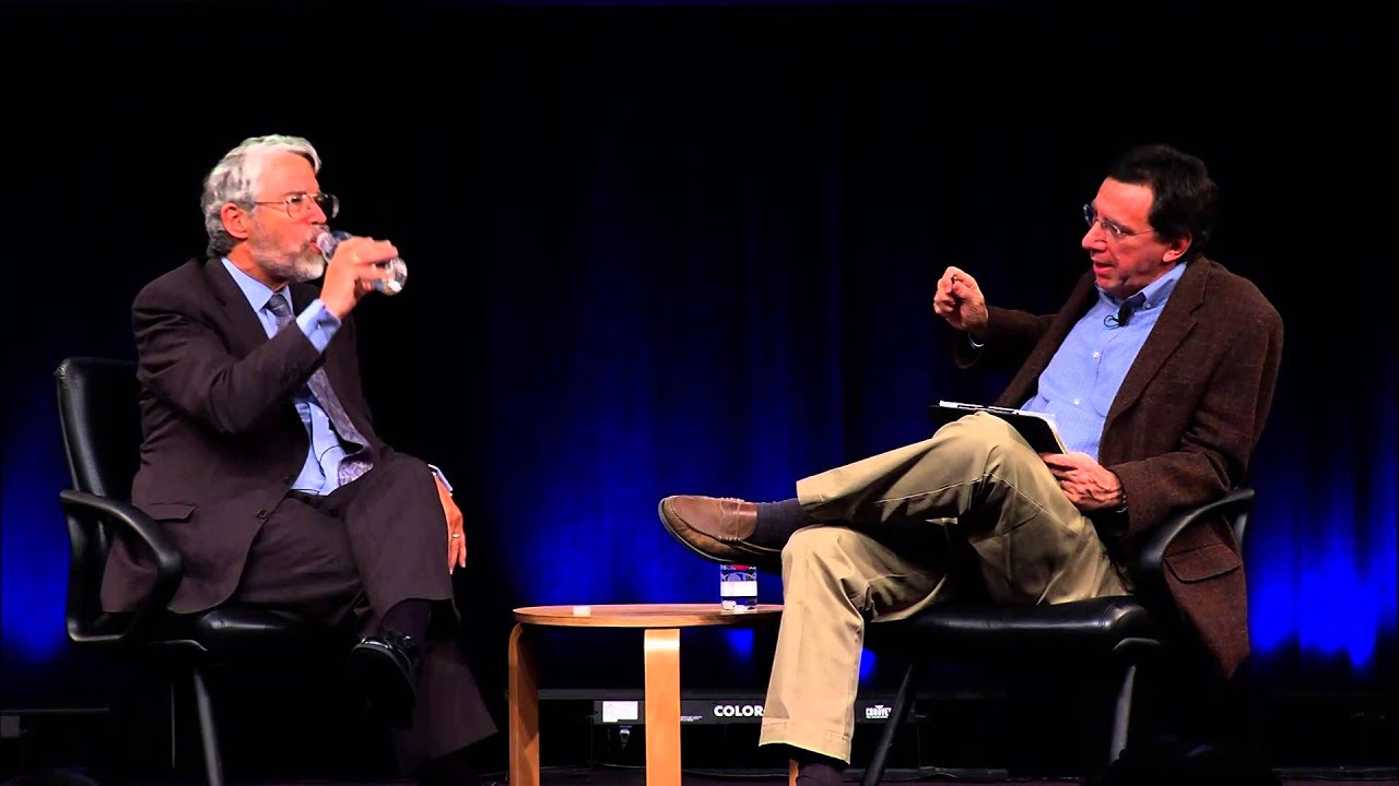 CHM Revolutionaries: OSTP's Director John P. Holdren with John Markoff of The New York Times