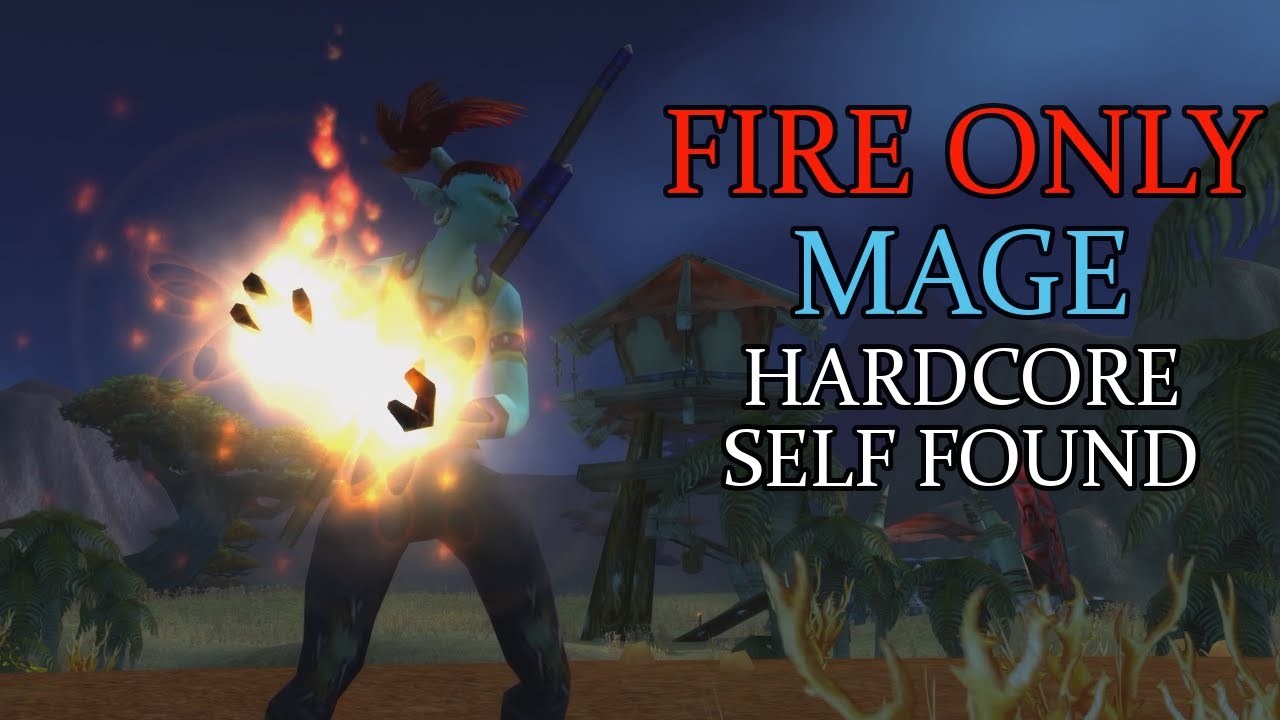 Durotar - Troll Fire Mage (WoW Hardcore) Self Found part 11
