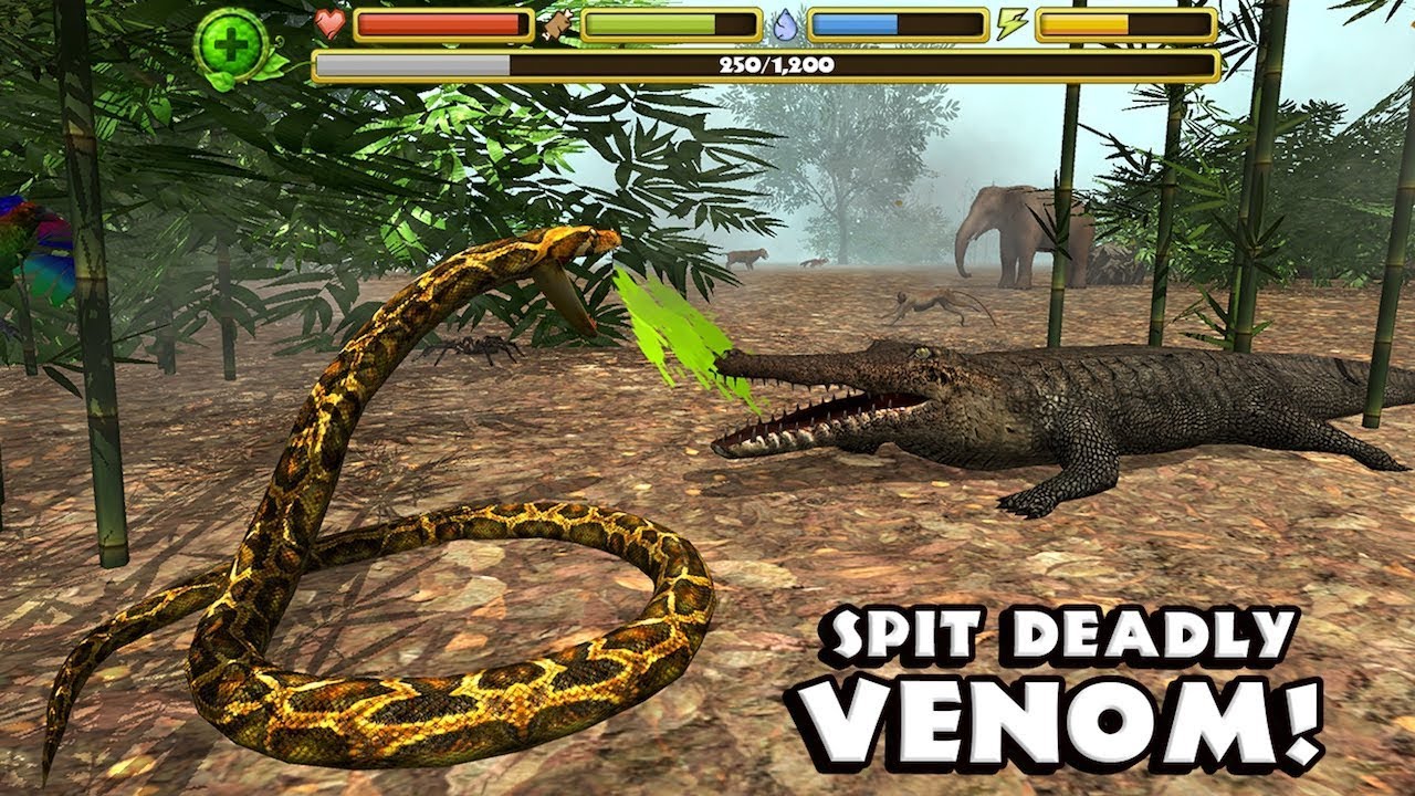 🐍🌲Snake Simulator-Part 2- By Gluten Free Games-IOS/Android