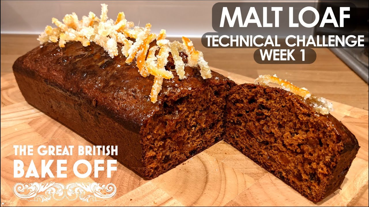 Malt Loaf Recipe - GBBO Technical Challenge Week 1