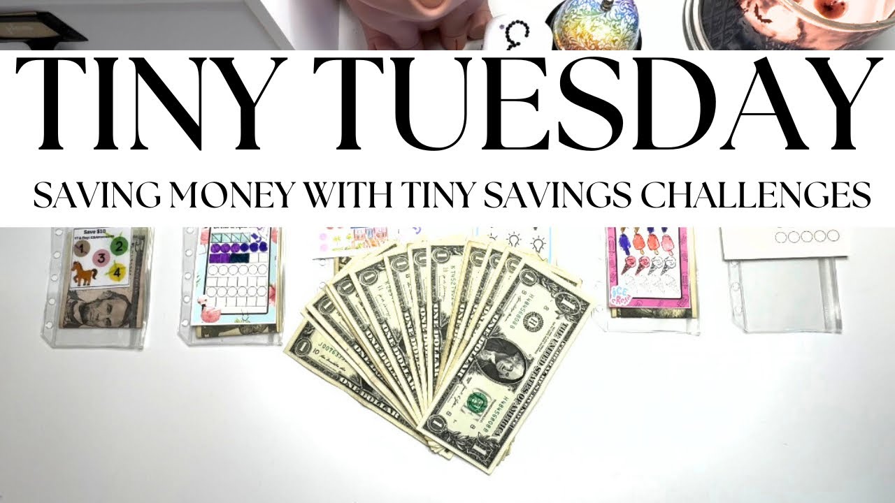 TINY TUESDAY | $15 TINY SAVINGS CHALLENGES | LOW INCOME 