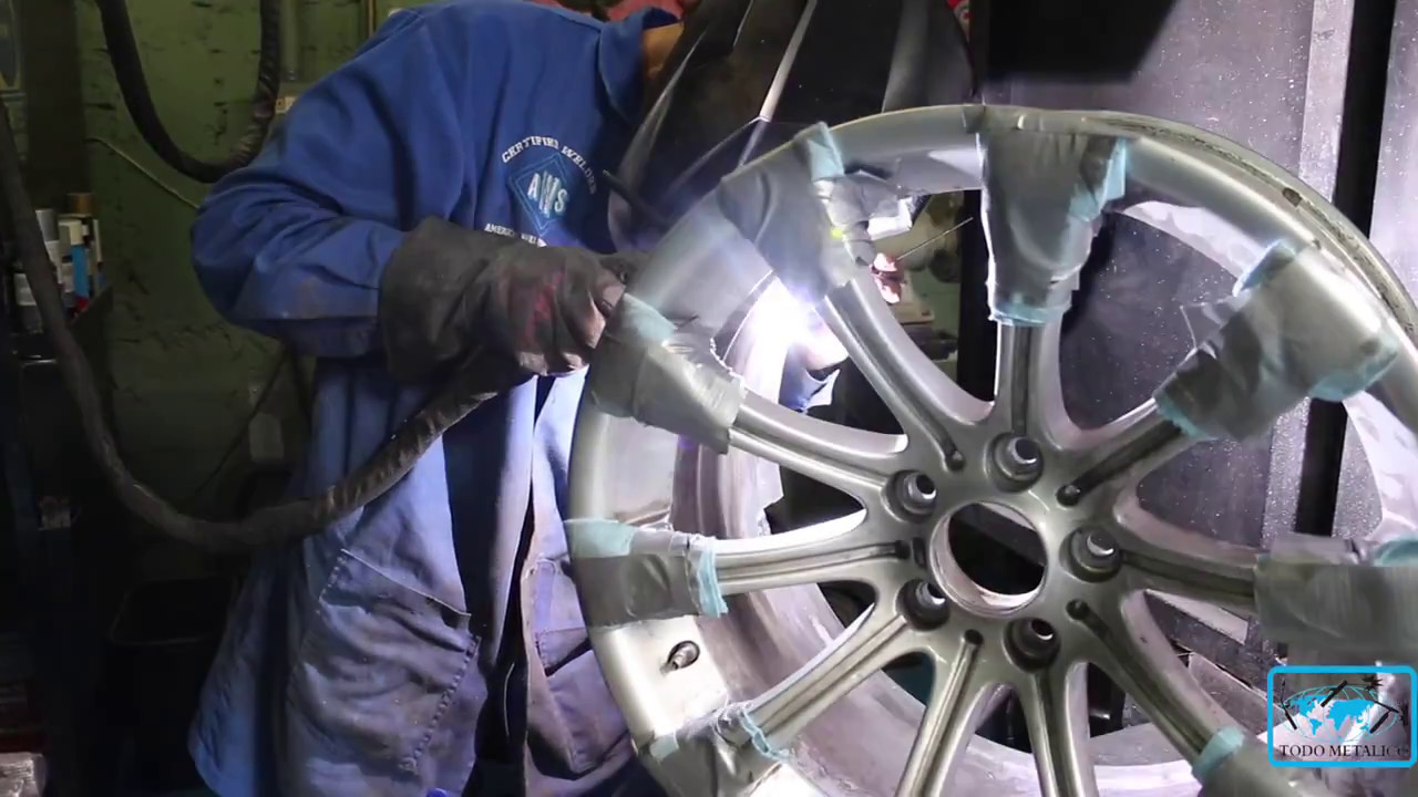Reparacion de rines en Querétaro - Soldadura de rin BMW